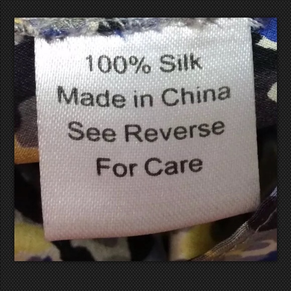 PARKER 100% Silk One Shoulder Geometric Print Mini - Picture 7 of 7